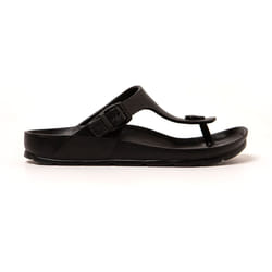Sandales unisex Brasileras Noir semelle en gomme