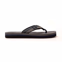 Tongs homme Brasileras Bleu semelle en gomme