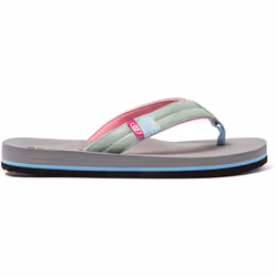 Tongs femme Brasileras Turquoise semelle en gomme