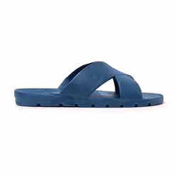 Sandales homme Brasileras Bleu semelle en gomme