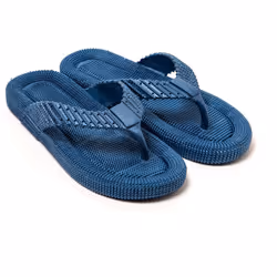 Tongs homme Brasileras Bleu semelle en gomme