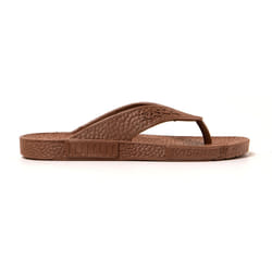 Tongs homme Brasileras Marron semelle en gomme