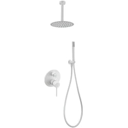 Imex GPTS045/BL thalos stick Conjunto de Ducha Empotrado Monomando Blanco Mate - ref: GPTS045/BL