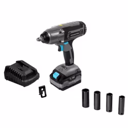 Cecotec 70012, Douille à choc, Noir, Bleu, Gris, 1/2", 3000 tr/min, 400 N·m, 100 N·m