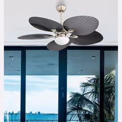 Fabrilamp 173291534 ventilateur Noir, Nickel