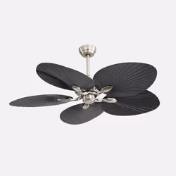 Fabrilamp 173291534 ventilateur Noir, Nickel
