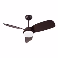 Fabrilamp 173391302, Ventilateur à lame domestique, Marron, Plafond, Panneaux MDF, Métal, Polycarbonate (PC), 40 dB, 235 tr/m ...