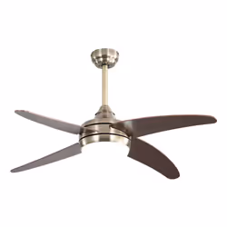 Fabrilamp KLOD, Ventilateur à lame domestique, Couleur cerise, Plafond, 45 dB, 210 tr/min, 117 cm