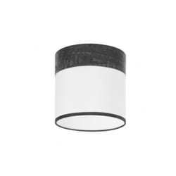 Fabrilamp - Cloe Strip White/Cloe Ceiling Light/Black Wood E27 (Ø16x16x16cm), multicolore, taille unique
