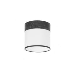 Fabrilamp - Abat-jour Cloe of bois blanc/noir E14 (Ø14 x 14 x 14 x 14 cm), multicolore, taille unique