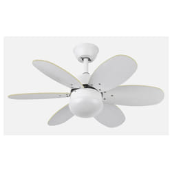 Fabrilamp 175791637 ventilateur Multicolore, Blanc