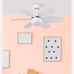 Fabrilamp 175791637 ventilateur Multicolore, Blanc