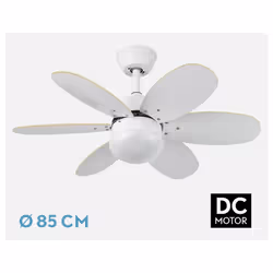 Fabrilamp 175791637 ventilateur Multicolore, Blanc