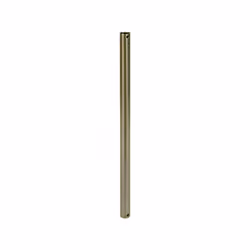 Barre en métal de en couleur cuir, pour extension de ventilateur de plafond . Il mesure 50x2,6x2,6 centimètres. Également dis ...