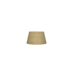 Abat-jour salma e27 naturel 20dx15dx12,5h conica