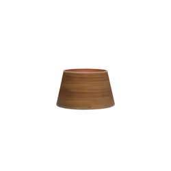 FAB 178312584 Abat-jour conique ouvert de la série SALMA de en couleur DARK WOOD. Fabriqué en matière textile. Conçu pour une ...