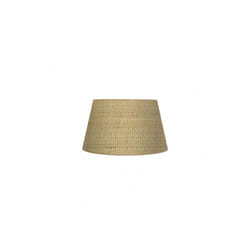 Fabrilamp - Abat-jour salma e27 naturel 25dx20dx15h conica