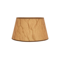 Fabrilamp - Abat-jour salma e27 parchemin 45dx35dx30h conique ouvert