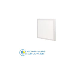 Fabrilamp - Panneau plat 36w 3000k-4000k-6500k 3,8x40x40 cm white 3600lm