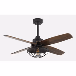 Fabrilamp 182291409 ventilateur Noir, Chêne - Vue supplémentaire 6