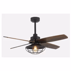Fabrilamp 182291409 ventilateur Noir, Chêne - Vue supplémentaire 8