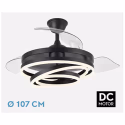 Fabrilamp 183193409 ventilateur Noir