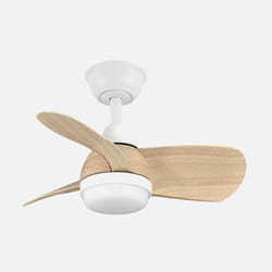 Fabrilamp 186291368 ventilateur Hêtre, Blanc