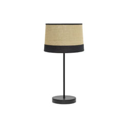 Lampe à poser RUSTICA Saco/noir Modèle Tietar FABRILAMP
