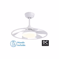 VENTILATEUR VENTILATEUR DC CELSIUS 26W WHITE 6 BLADES 55D Couleur : White Matériau : Métal / ABS / Polycarbonate Dimensions ( ...