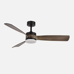 Fabrilamp 187991309 ventilateur Noir, Chêne