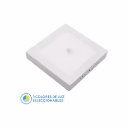 Downlight Superf. Onix 18w 3000k-4000k-6500k White 1620lm Square C/sensor Motion Twilight 3x22x22cm Lumens:1620 Power:18 W Pr ...
