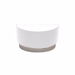 Applique de la serie TATIANA à deux corps couleur BOIS BLANC/GRIS. Elle est équipée d'une douilleE27. Ampoule non incluse. Di ...
