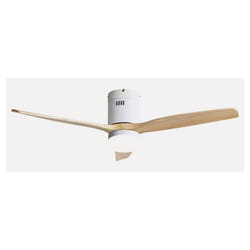 Fabrilamp 128291368 ventilateur Hêtre, Blanc