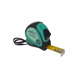 Flexomètre ou ruban à mesurer avec LOCK of de la série SPACE of 3Mx16mm, de couleur NOIRE/VERTE, en polycarbonate, acier au c ...