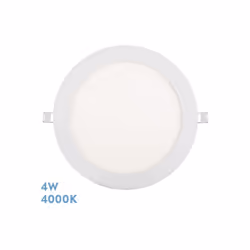 Downlight encastré série TANZANITA de couleur BLANCHE. Fabriqué en aluminium et polycarbonate. Avec technologie LED INTEGREE. ...