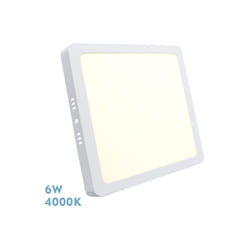 Fabrilamp - Downlight Surface Square Selenite 6w 4000k White 540 Lm 2,8x12x12 Cm