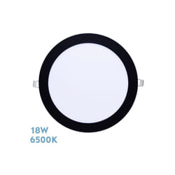 Fabrilamp - Downlight Tanzanita 18w 6500k Black 1620lm 2x21,8x21,8 Cm Cut 20,5d