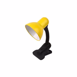 YEZCO series Lampe de bureau colorée JAUNE/NOIR de la série YEZCO. Fabriquée en silicone, métal et polycarbonate. De style mo ...