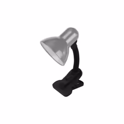 Lampe flexo from the YEZCO series en couleur SILVER/BLACK. Fabriquée en silicone, métal et polycarbonate. De style moderne, f ...