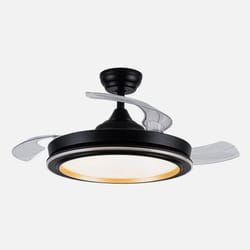 Fabrilamp 206491309 ventilateur Noir, Or