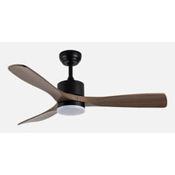Fabrilamp 206591309 ventilateur Noir, Chêne, Blanc