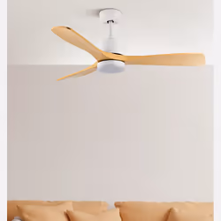 Fabrilamp 206591368 ventilateur Hêtre, Blanc