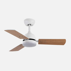 Fabrilamp 206991368 ventilateur Hêtre, Blanc