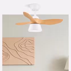 Fabrilamp 207391368 ventilateur Hêtre, Blanc