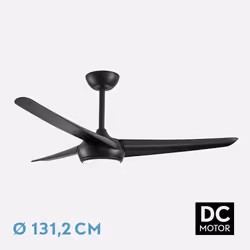 Fabrilamp 185491309 ventilateur Noir