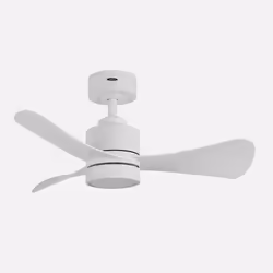 Fabrilamp 207791301, Ventilateur à lame domestique, Blanc, Plafond, Acrylonitrile-Butadiène-Styrène (ABS), Métal, Polycarbona ...