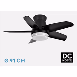 Fabrilamp 207991509 ventilateur Noir