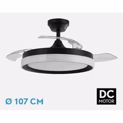 Fabrilamp 208491309 ventilateur Noir