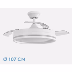Fabrilamp 208691301 ventilateur Blanc