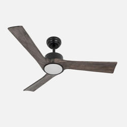 Fabrilamp 209291364 ventilateur Noir, Chêne